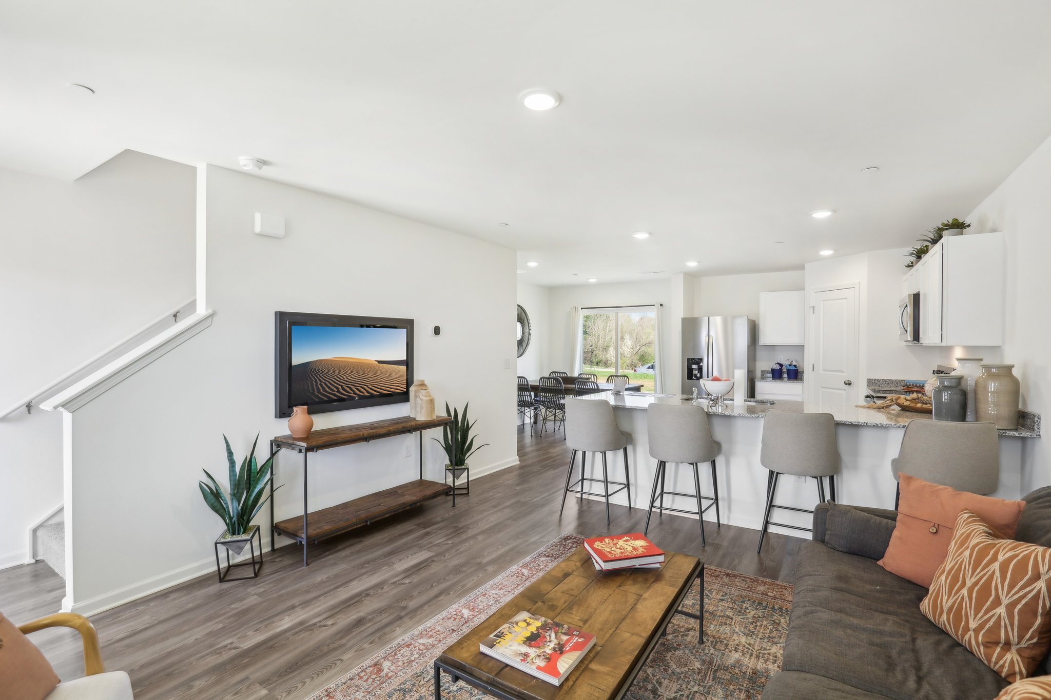 Interior of a home at Urban's Place in Chatsworth, GA.
