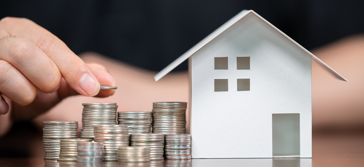 A person holding a card.